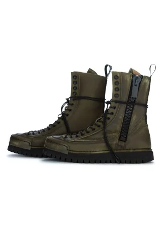 BNG REAL SHOES | STIVALI LA PARA' MILITARE VERDE SCURO