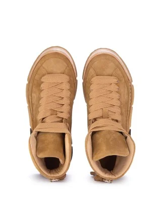 BNG REAL SHOES | SNEAKERS ALTE LA RUSTICA MOKA BEIGE MARRONE