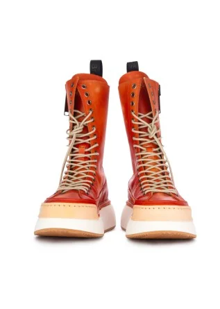 BNG REAL SHOES | BOOTS LA DIVINA ORANGE