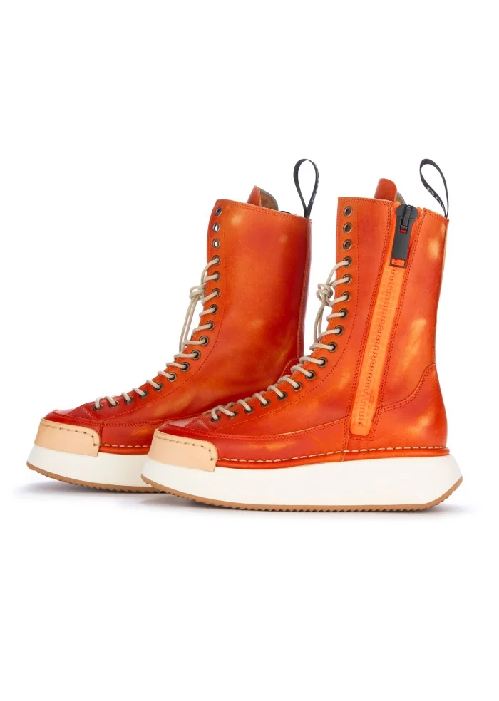 womens boots bng real shoes la divina orange