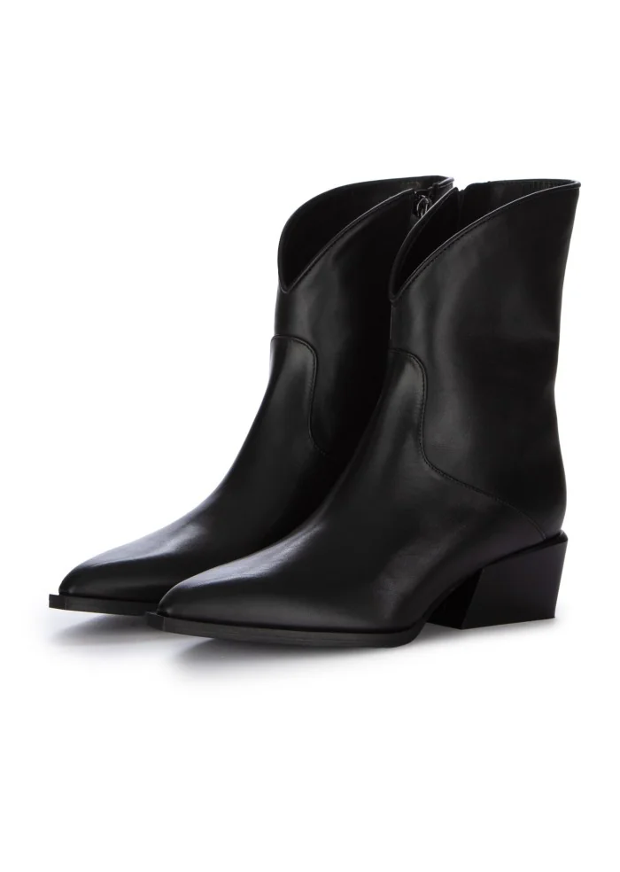 womens ankle boots poesie veneziane harper vitello black