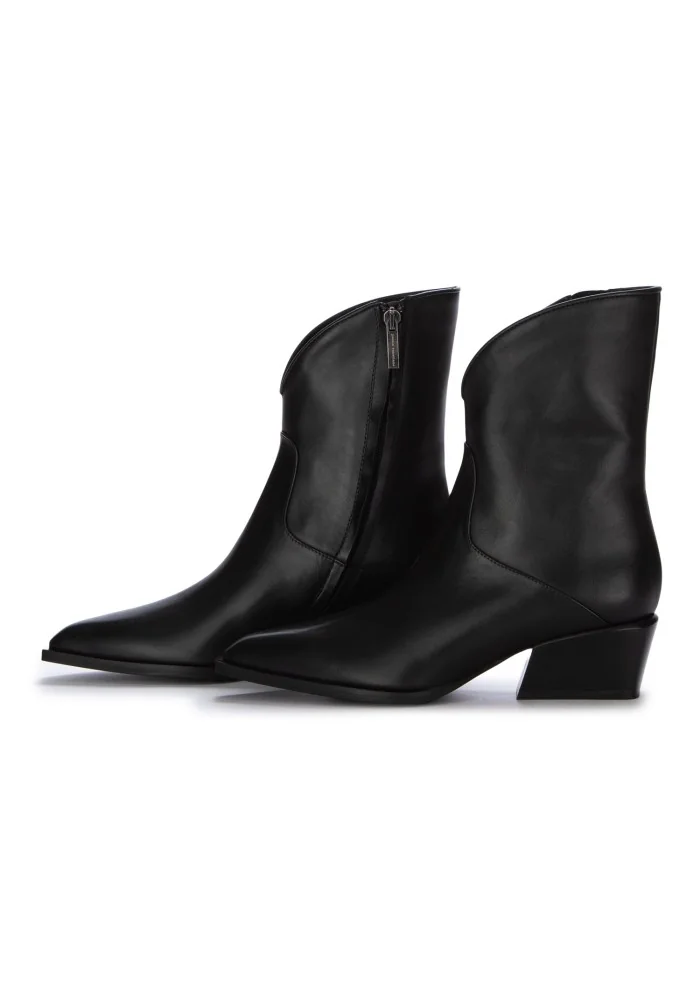 womens ankle boots poesie veneziane harper vitello black