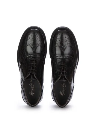 MANOVIA 52 | SCARPE BASSE BRUSH NERO