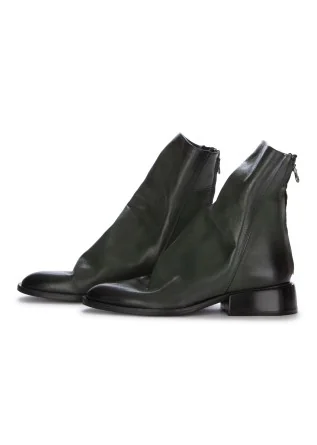 JUICE | ANKLE BOOTS MOKA PETROLIO GREEN