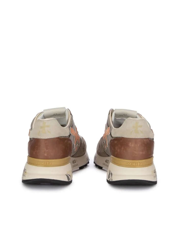 herren sneaker premiata mick beige grau