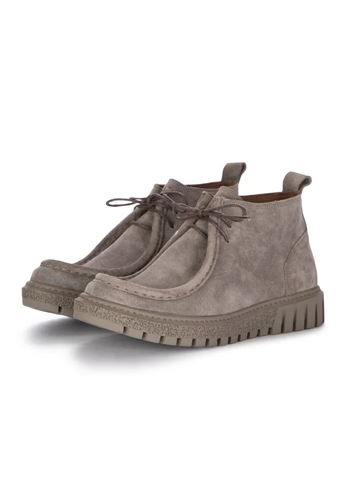 damen desert stiefeletten bueno suede grau