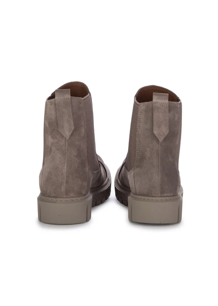 womens chelsea ankle boots bueno suede taupe