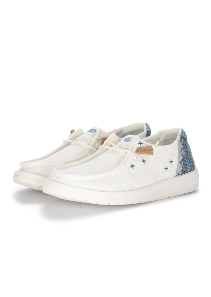 scarpe basse donna hey dude wendy crafted boho bianco