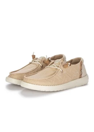 scarpe basse donna hey dude wendy crafted boho beige