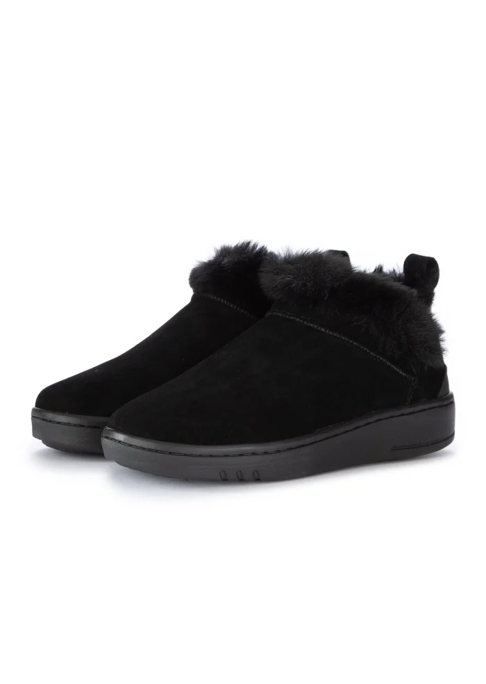 stivaletti donna woz suede nero