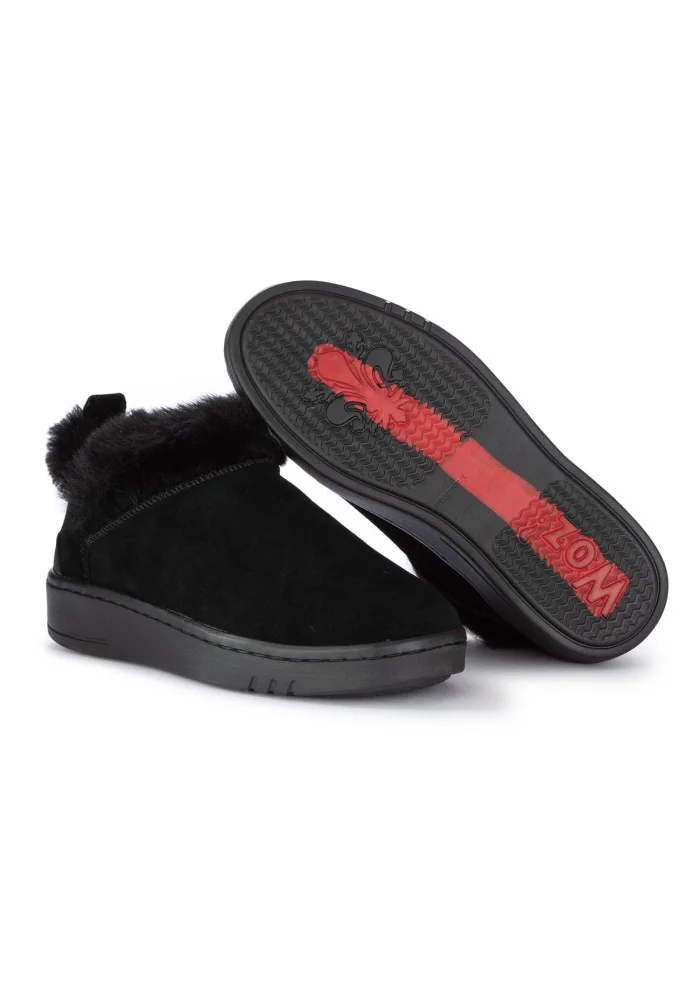 stivaletti donna woz suede nero