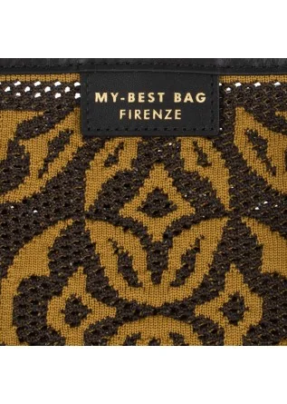 MY BEST BAG | BORSA SHOPPER ATENA MARRONE SENAPE