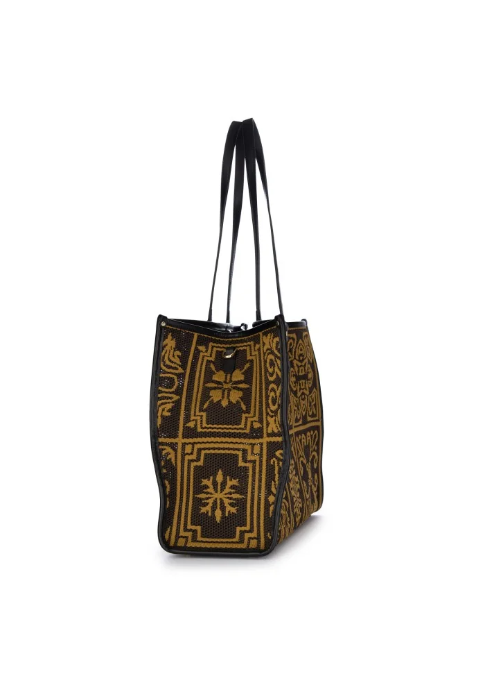 womens shopper bag my best bag atena braun mustard