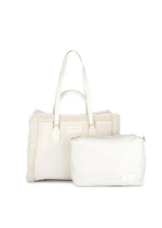 borsa a spalla donna my best bag atena piccola bianco