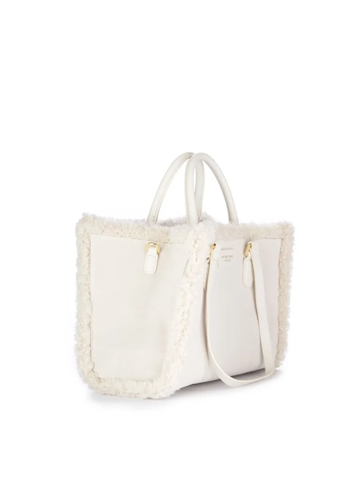 borsa a spalla donna my best bag atena piccola bianco