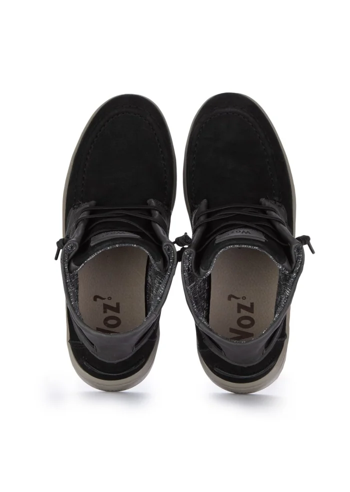 mens lace up shoes woz sam nabuck black