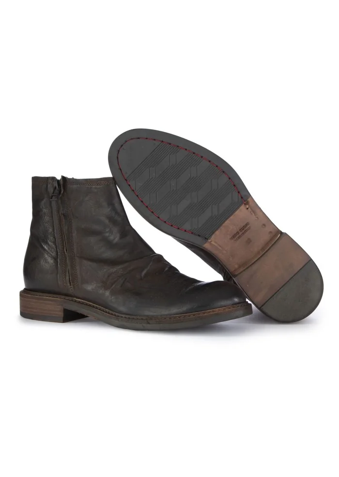 mens ankle boots pawelks band caffe brown