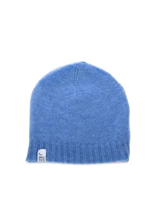 RIVIERA CASHMERE | BEANIE DOUBLEFACE BLUE LIGHT BLUE