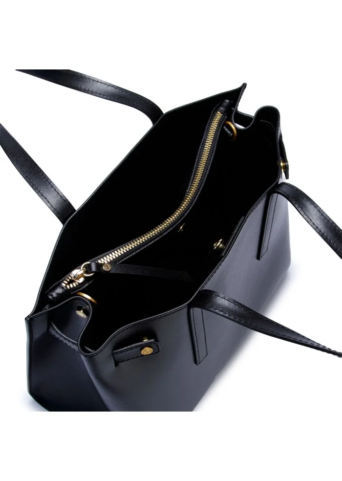 damen schultertasche gianni chiarini altea schwarz