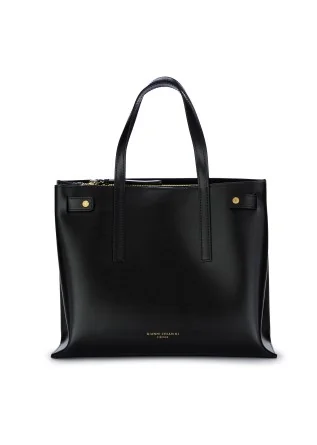 damen schultertasche gianni chiarini altea schwarz