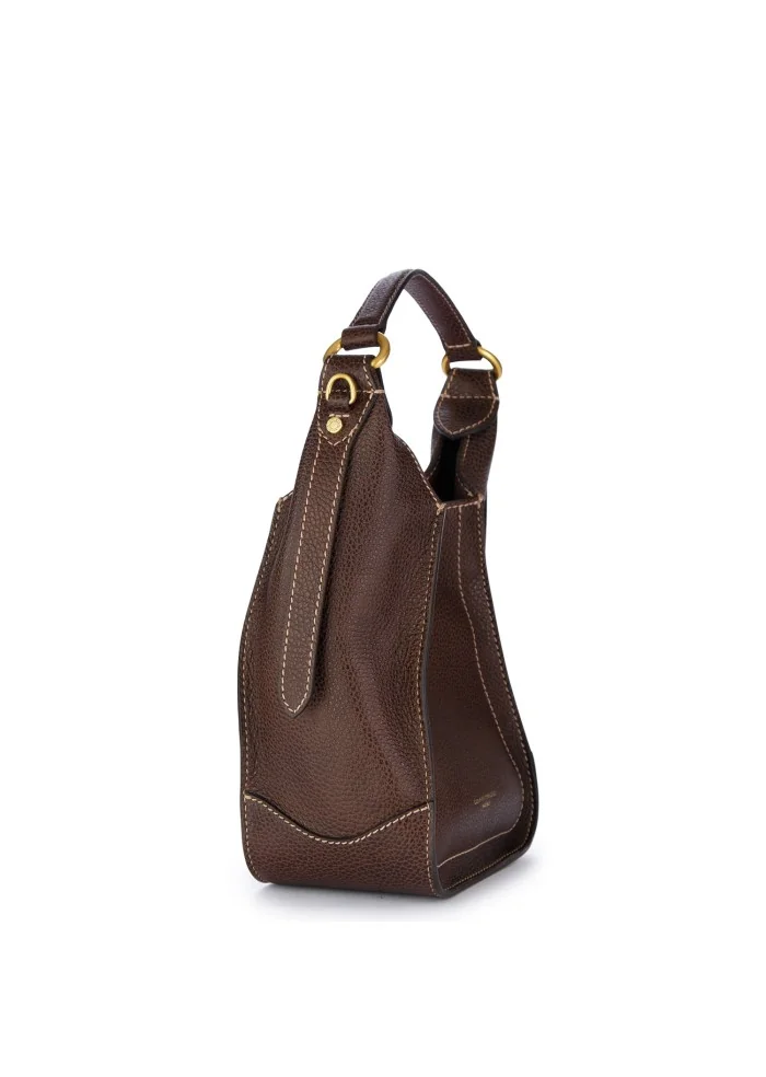 damen schultertasche gianni chiarini olly hellbraun