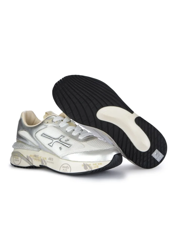 sneakers donna premiata moerund argento