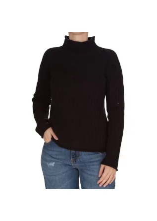 womens sweater kartika cable knit black