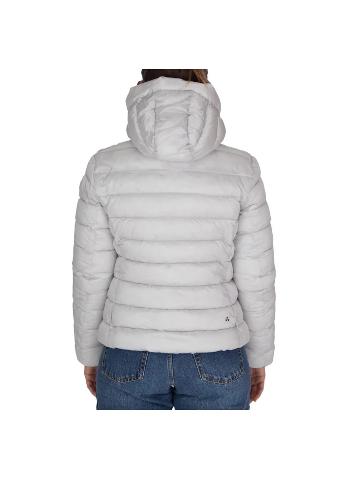 womens down jacket save the duck jade19 viola grey