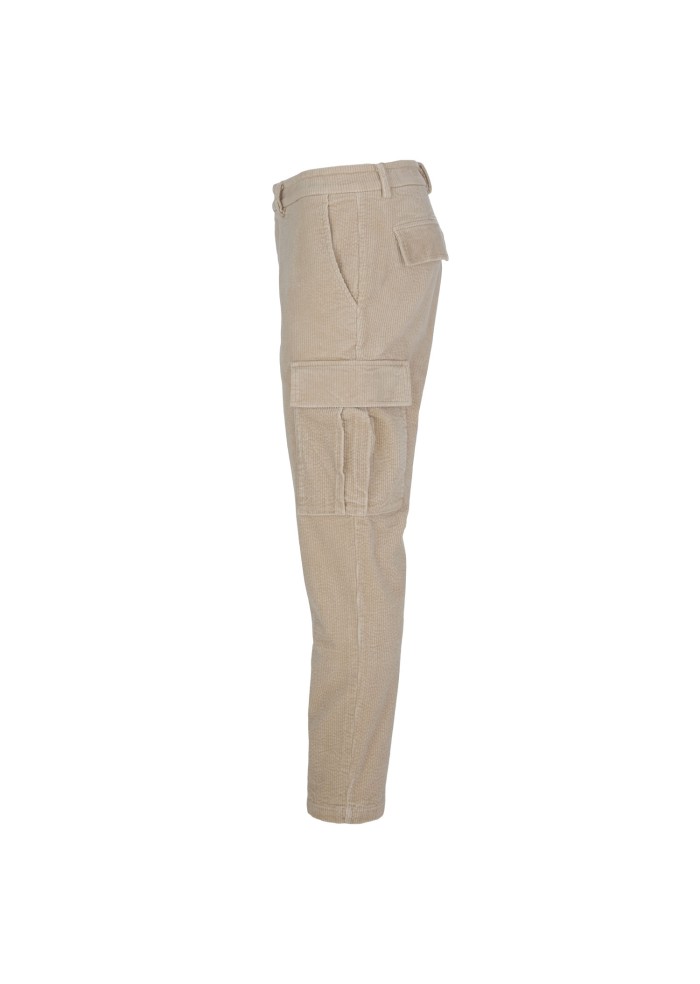 pantaloni uomo distretto 12 york cargo  beige