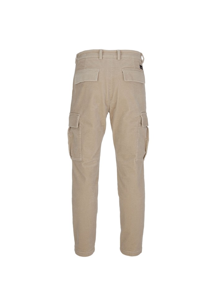 pantaloni uomo distretto 12 york cargo  beige