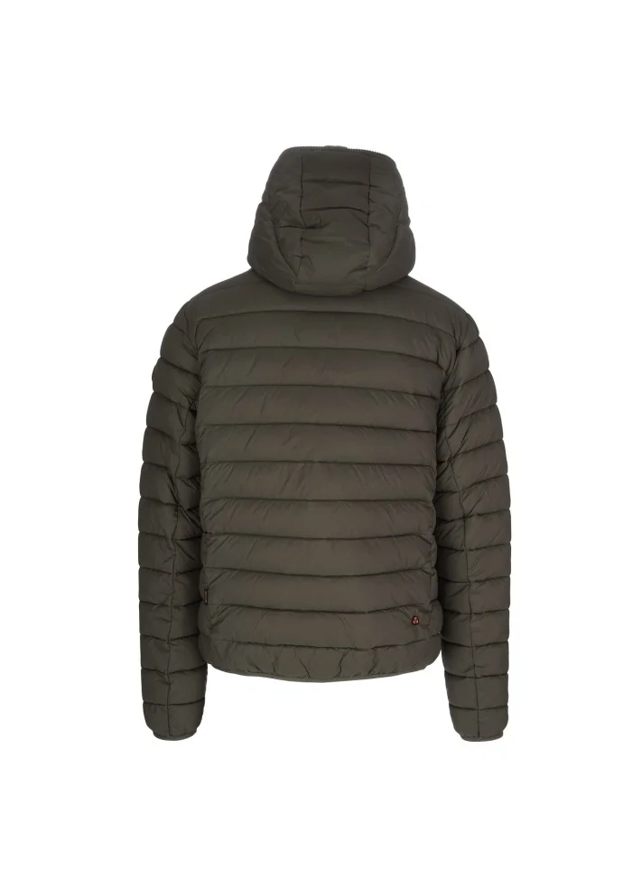 mens down jacket save the duck gigo19 morus grey