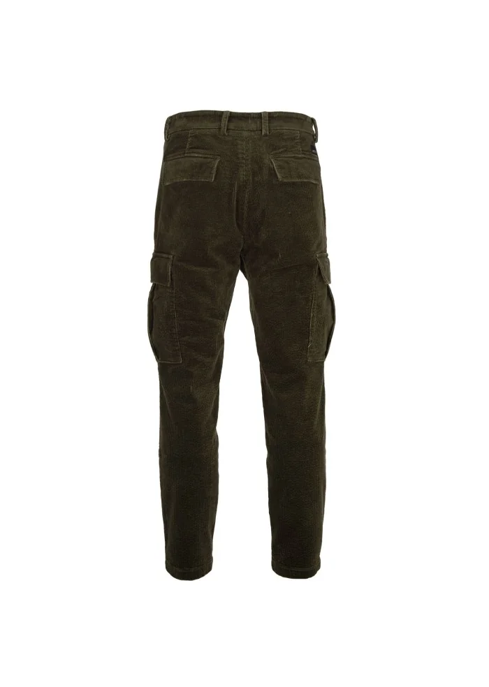 pantaloni uomo distretto 12 york cargo  verde