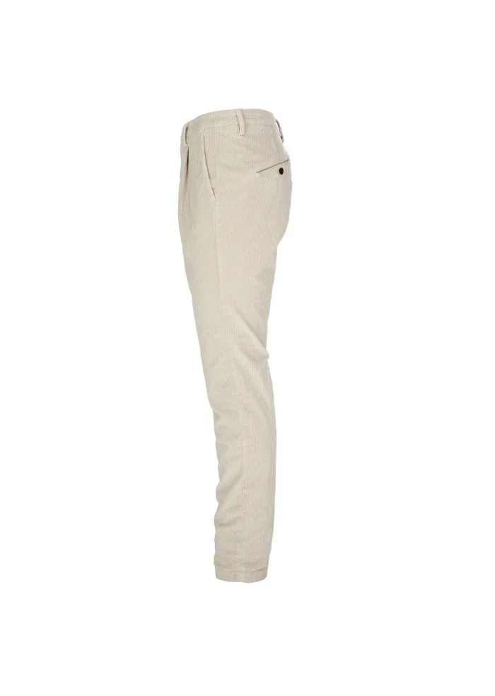 mens chino trousers masons osaka pinces beige