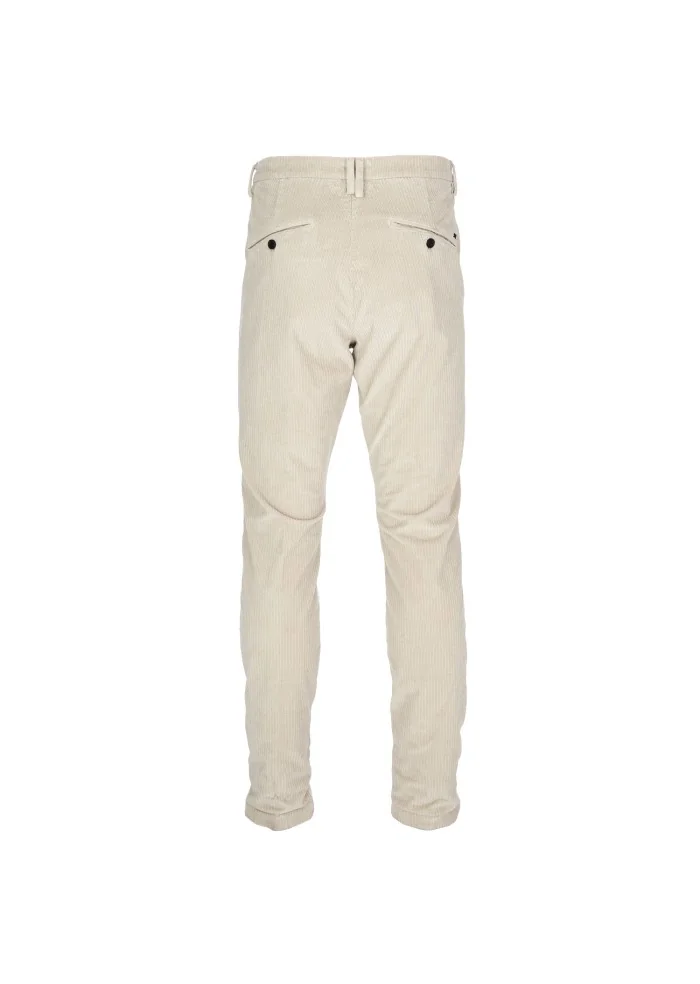 mens chino trousers masons osaka pinces beige