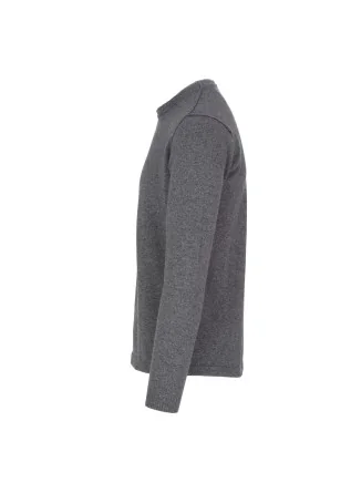 WOOL & CO | MAGLIONE CUCITURE A VISTA GRIGIO