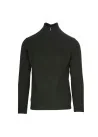 WOOL & CO | SWEATER HIGH NECK GREEN