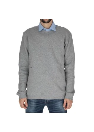 mens sweatshirt dondup crewneck grey