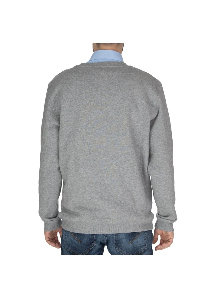 mens sweatshirt dondup crewneck grey