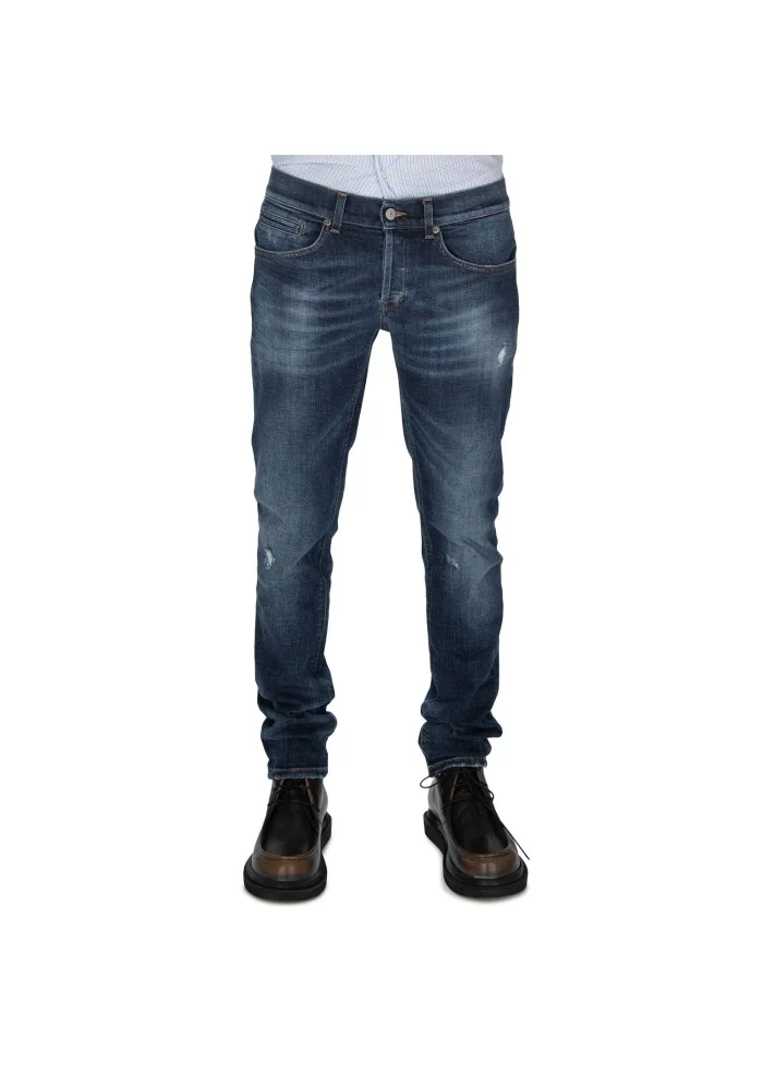 herren jeans dondup george skinny fit dunkelblau