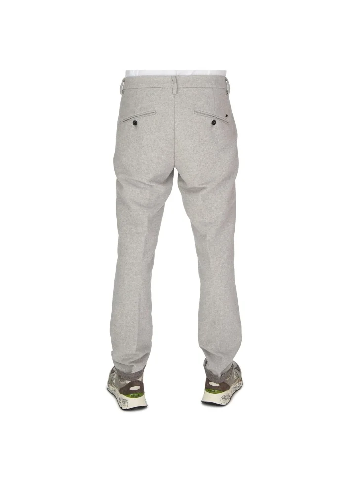 mens trousers masons osaka style light grey