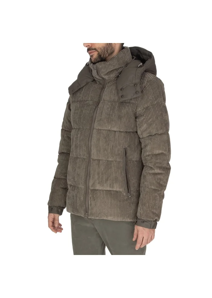 herren daunenjacke save the duck vely19 albus grau