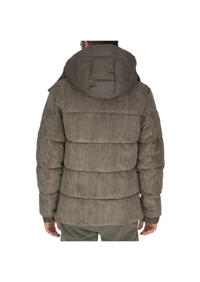 herren daunenjacke save the duck vely19 albus grau