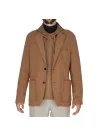 DISTRETTO 12 | JACKET H. CHEST FEEL BROWN