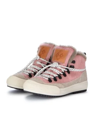 womens ankle boots bng real shoes la yeti cipria pink