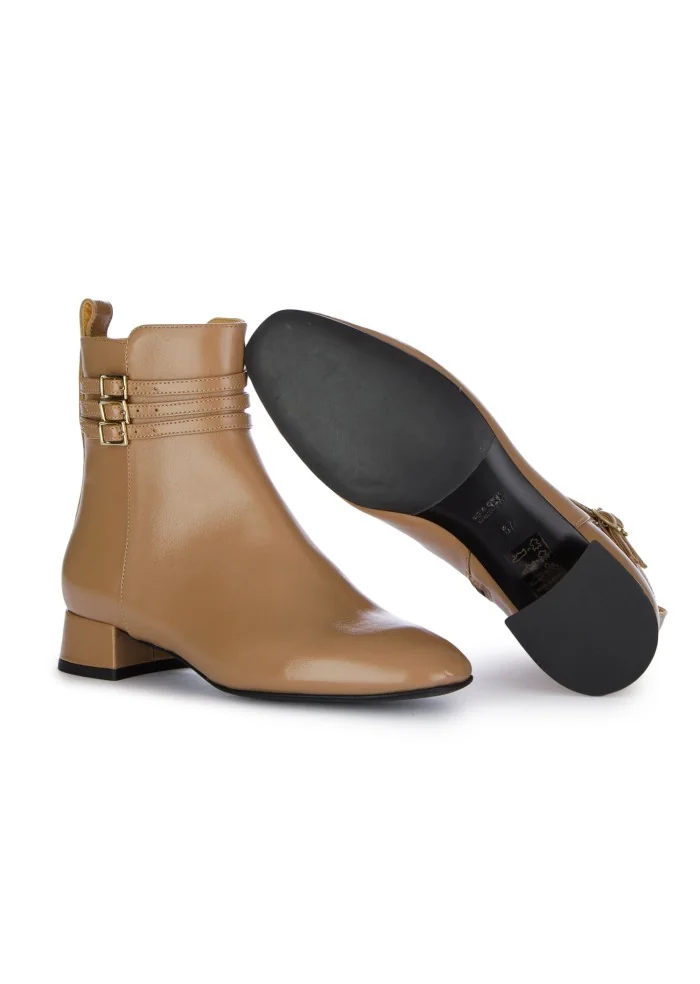 womens ankle boots noa straps verlux brown