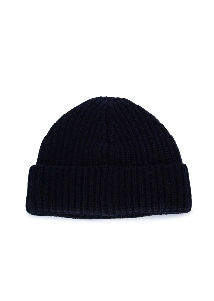 mens knit beanie dondup blue