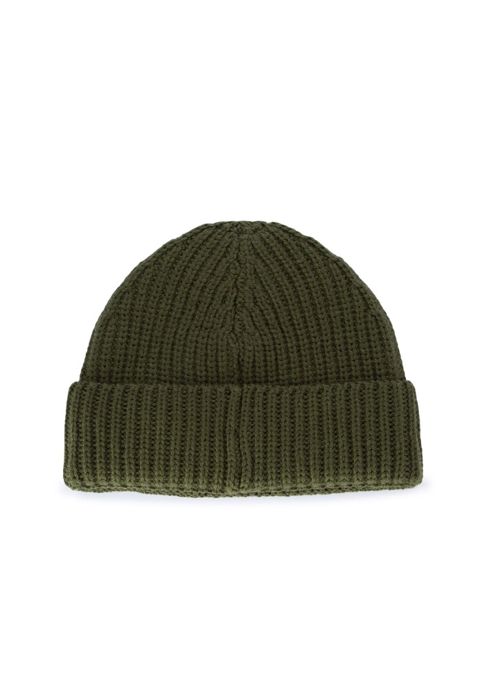 mens knit beanie dondup green