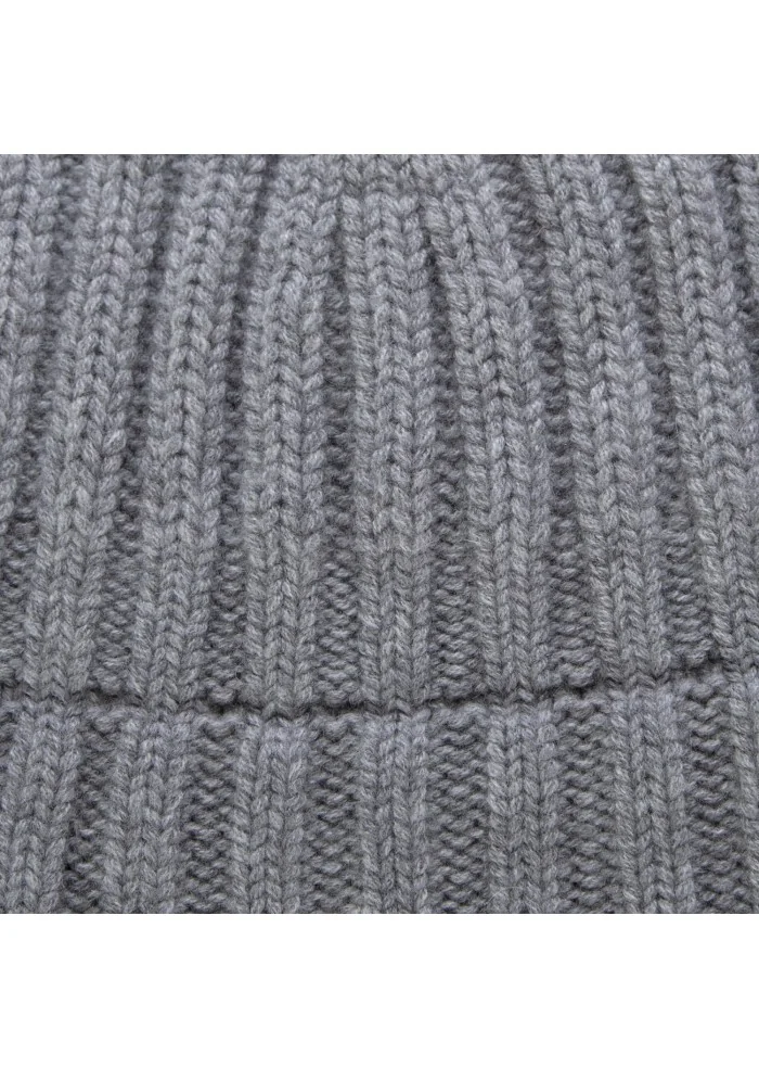 unisex warm beanie riviera cashmere costa6 grey