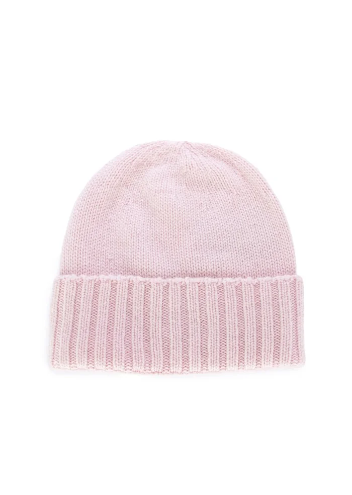 unisex beanie riviera cashmere cupola rasata pink