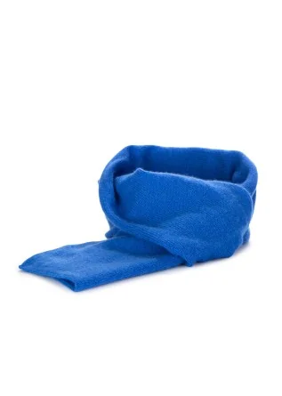 unisex collar scarf riviera cashmere cobalt blue